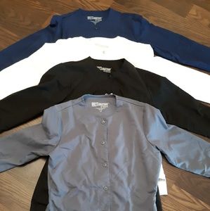 Black Grey's Anatomy Scrub Jacket